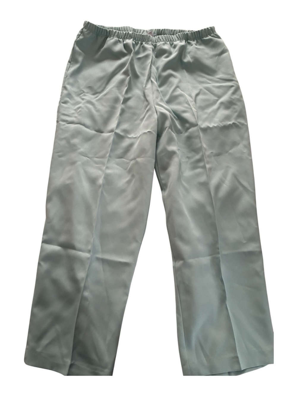 BFA Classica women pants size pockets elastic waist size 24W sage color